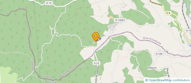 localisation de l'entreprise WALKUP  TURENNE