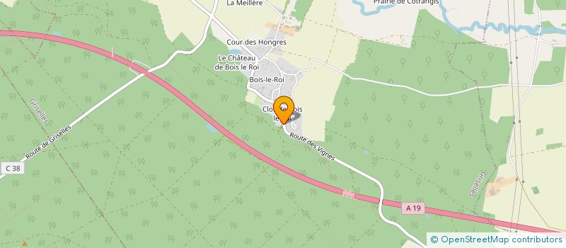 localisation de l'entreprise WALKYRIE à FERRIERES-EN-GATINAIS