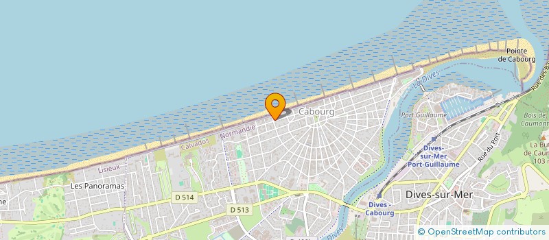 localisation de l'entreprise WALL ACE à CABOURG