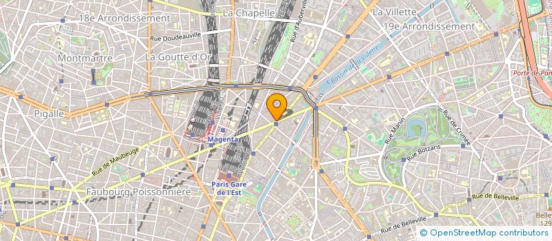 localisation de l'entreprise WALL FOOD  PARIS