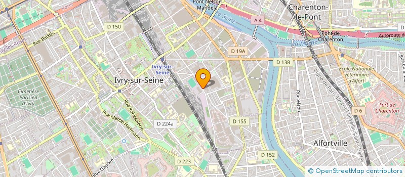 localisation de l'entreprise WALL ON FIRE à IVRY-SUR-SEINE