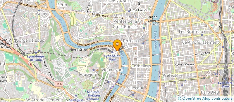 localisation de l'entreprise WALLACE à LYON
