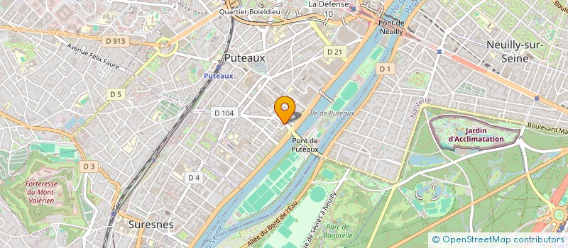 localisation de l'entreprise WALLACE  PUTEAUX