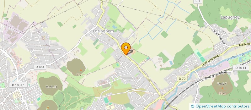 localisation de l'entreprise WALLE HOCHEDE  LOZINGHEM