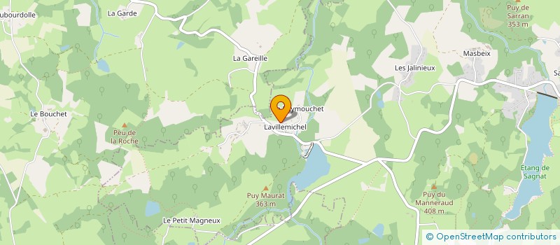 localisation de l'entreprise WALLEE à BESSINES-SUR-GARTEMPE