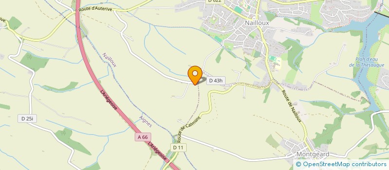 localisation de l'entreprise WALLEO  CAIGNAC