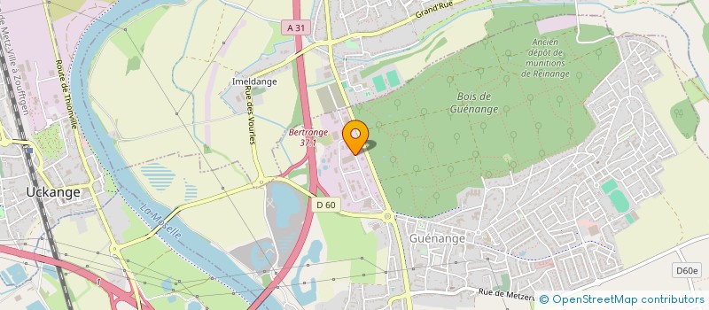 localisation de l'entreprise WALLERICH  GUENANGE