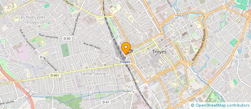 localisation de l'entreprise WALLET HESPEL INDIVISION à TROYES