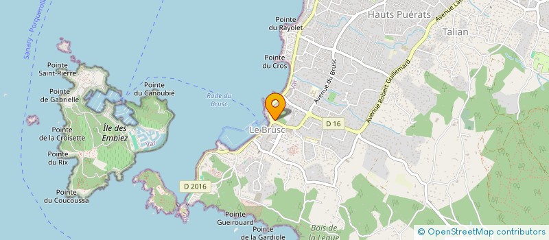 localisation de l'entreprise WALLET IMMOBILIER à SIX-FOURS-LES-PLAGES