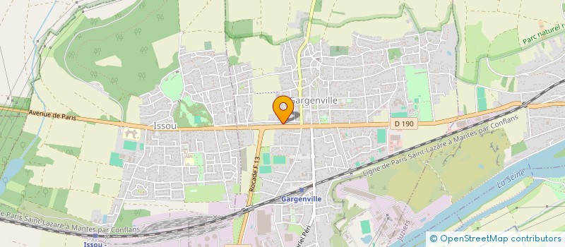 localisation de l'entreprise WALLSECURE  GARGENVILLE