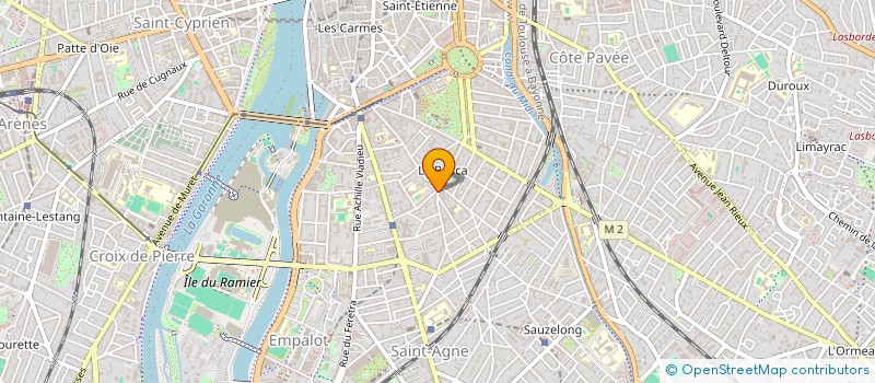 localisation de l'entreprise WALLSQUARE ARCHITECTES  TOULOUSE