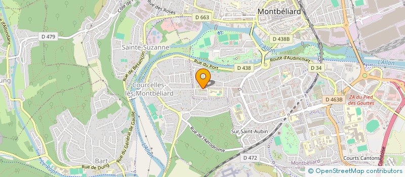 localisation de l'entreprise WALLU SUKA à MONTBELIARD