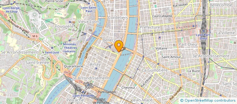 localisation de l'entreprise WALLUP  LYON