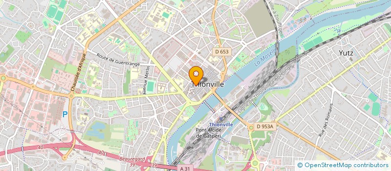 localisation de l'entreprise WALMARIE  THIONVILLE