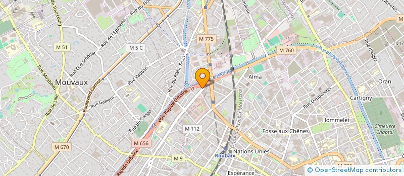 localisation de l'entreprise WALN PARE BRISE  TOURCOING