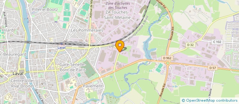 localisation de l'entreprise WALOR EXTRUSION à LAVAL