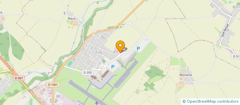 localisation de l'entreprise WALOTAIR  TILLE