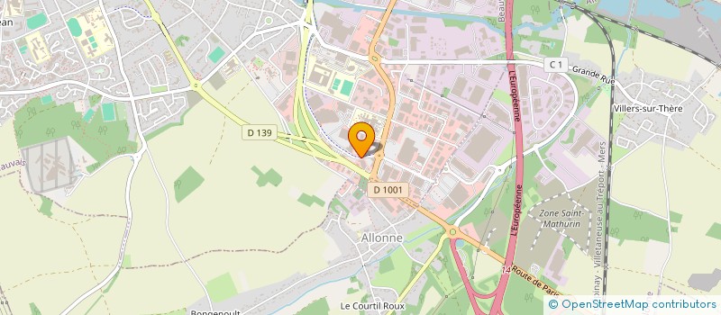 localisation de l'entreprise WALOTEL BEAUVAIS  BEAUVAIS