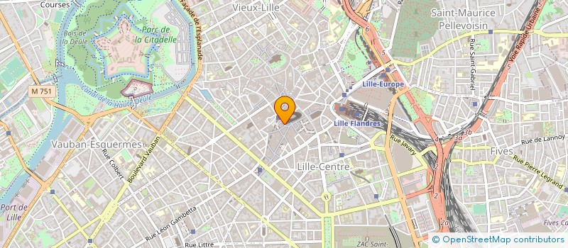 localisation de l'entreprise WALOUX  LILLE