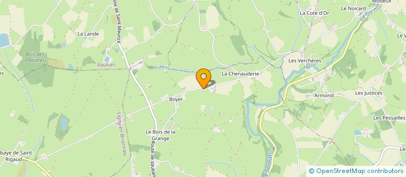 localisation de l'entreprise WALPI  SAINT-MAURICE-LES-CHATEAUNEUF