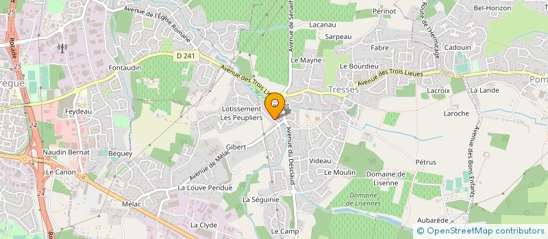 localisation de l'entreprise WALRUS COMMUNICATION  TRESSES