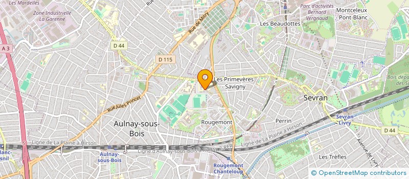 localisation de l'entreprise WALSTART  SEVRAN