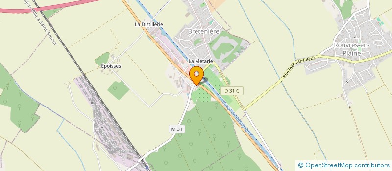 localisation de l'entreprise WALTAGRI à ROUVRES-EN-PLAINE
