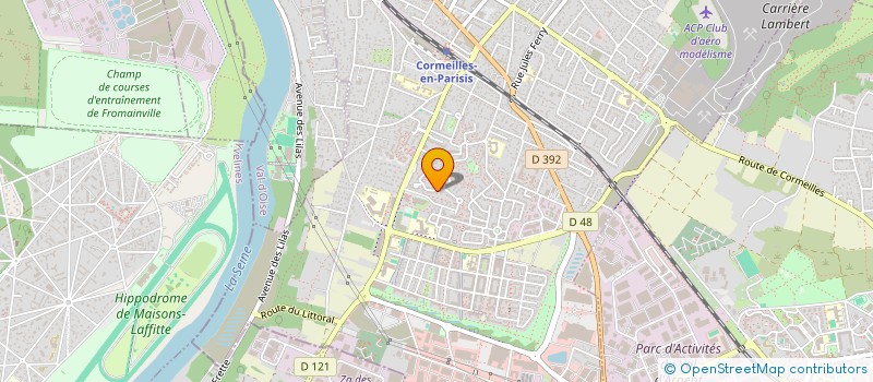 localisation de l'entreprise WALTEK SERVICES  CORMEILLES-EN-PARISIS