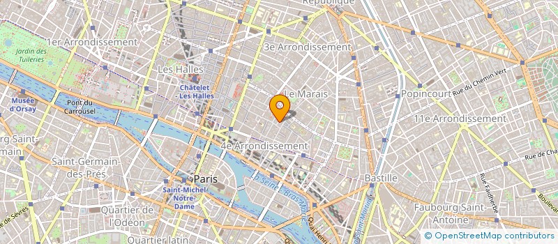 localisation de l'entreprise WALTER ET COMPAGNIE  PARIS