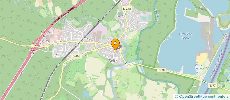 localisation de l'entreprise WALTER ET WERKMEISTER  BUHL