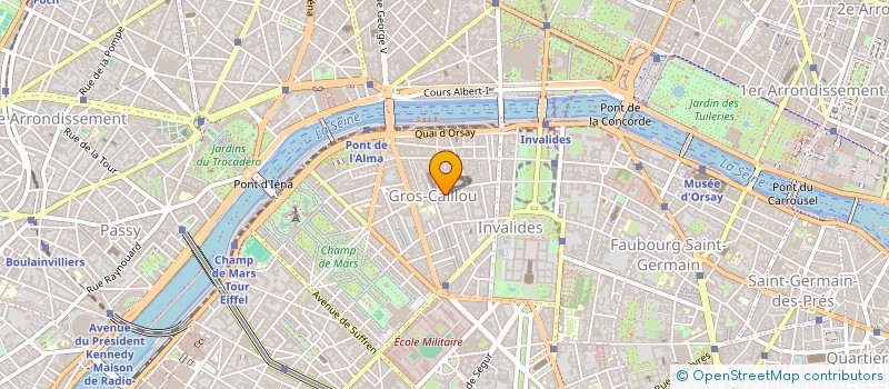 localisation de l'entreprise WALTER JS OPTIC à PARIS