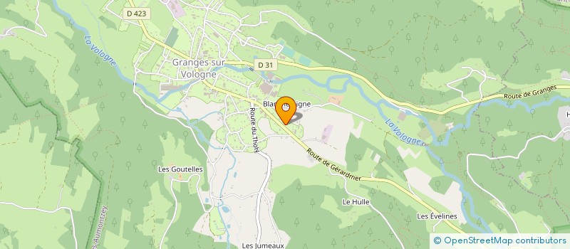 localisation de l'entreprise WALTER SEITZ PRODUCTIONS SA à GRANGES-AUMONTZEY