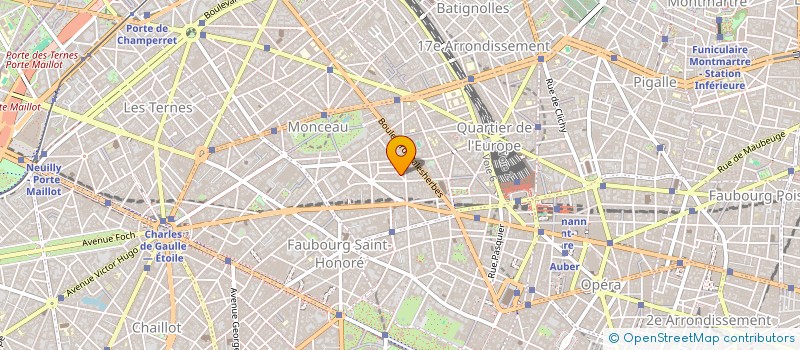 localisation de l'entreprise WALTER-TREILHARD  PARIS