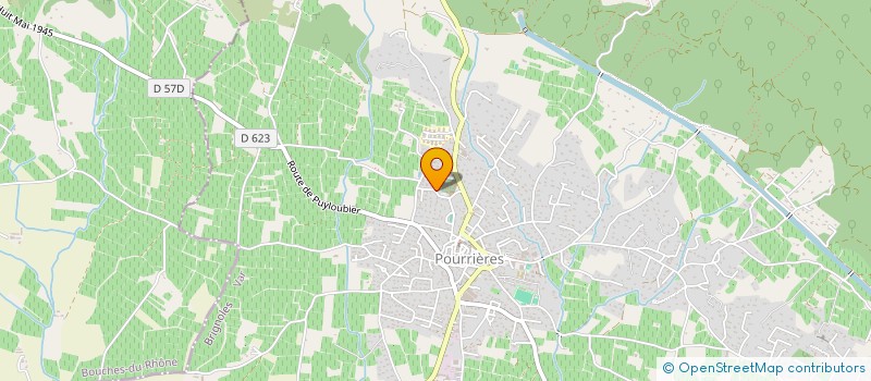 localisation de l'entreprise WALTERIELLO  POURRIERES