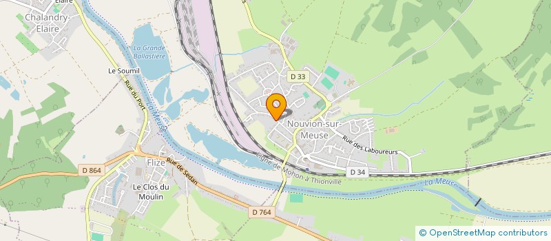 localisation de l'entreprise WALTERLIGHT  NOUVION-SUR-MEUSE