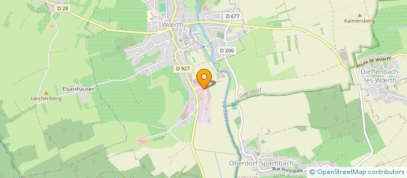 localisation de l'entreprise WALTHER CARRELAGE  WRTH