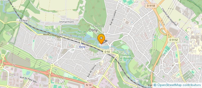 localisation de l'entreprise WALTM  OSNY