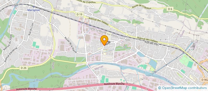 localisation de l'entreprise WALTON POWER BROKERS à THYEZ