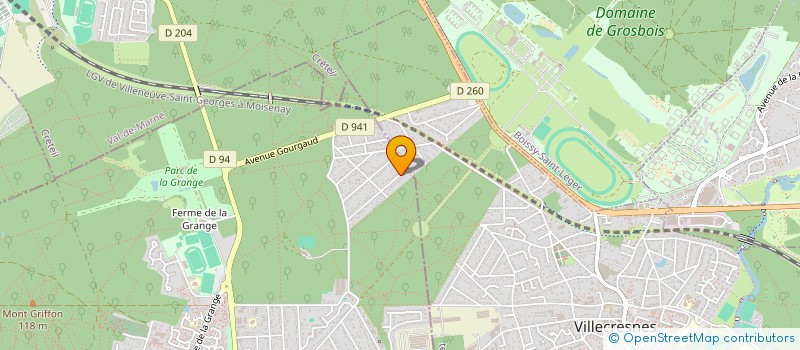 localisation de l'entreprise WAM  YERRES