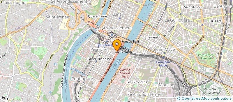 localisation de l'entreprise WAM REFERENCEMENT  LYON