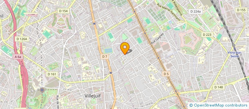 localisation de l'entreprise WAM'S SERVICES à VITRY-SUR-SEINE