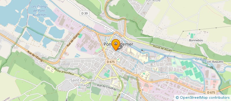 localisation de l'entreprise WAMA PONTO à PONT-AUDEMER