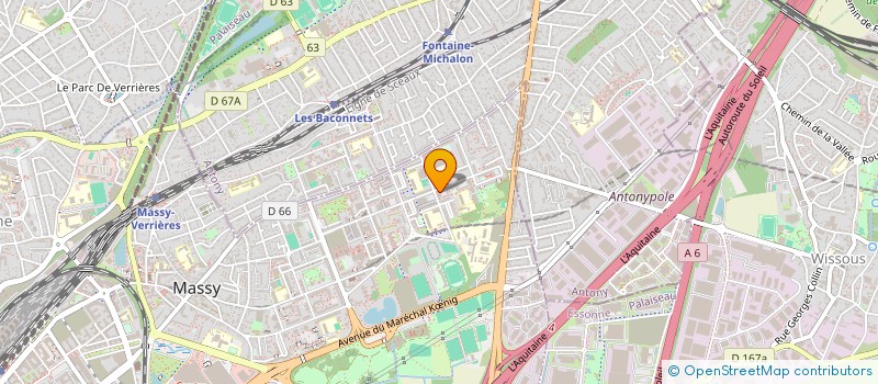 localisation de l'entreprise WAMTEK CONSULTING  FRESNES