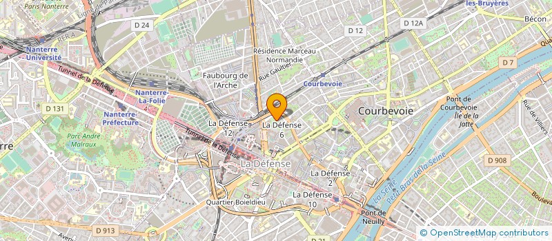localisation de l'entreprise WAN CONSULT  COURBEVOIE