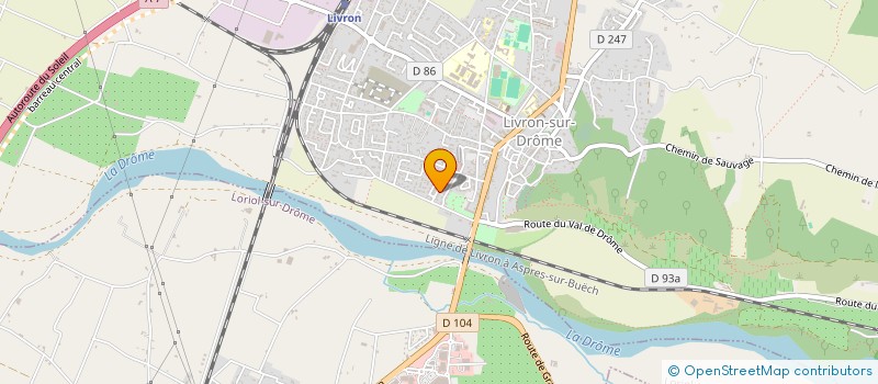 localisation de l'entreprise WAN EXPERT à LIVRON-SUR-DROME