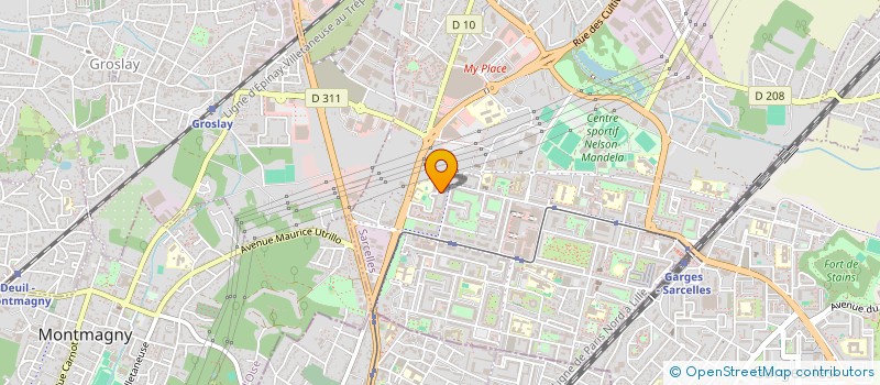 localisation de l'entreprise WAN MAZAL  SARCELLES