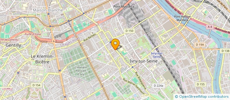 localisation de l'entreprise WAN NEUNG  IVRY-SUR-SEINE