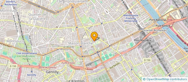 localisation de l'entreprise WAN XING SOCOGEST à PARIS