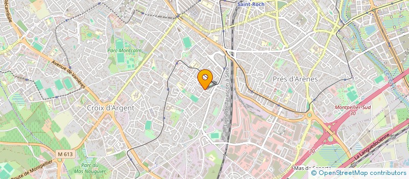localisation de l'entreprise WANA BURGER 34 à MONTPELLIER