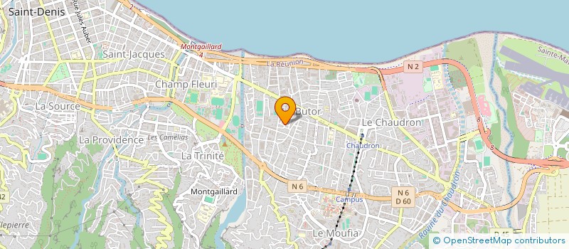 localisation de l'entreprise WANA DZAOUDZI-LABATTOIR à SAINT-DENIS